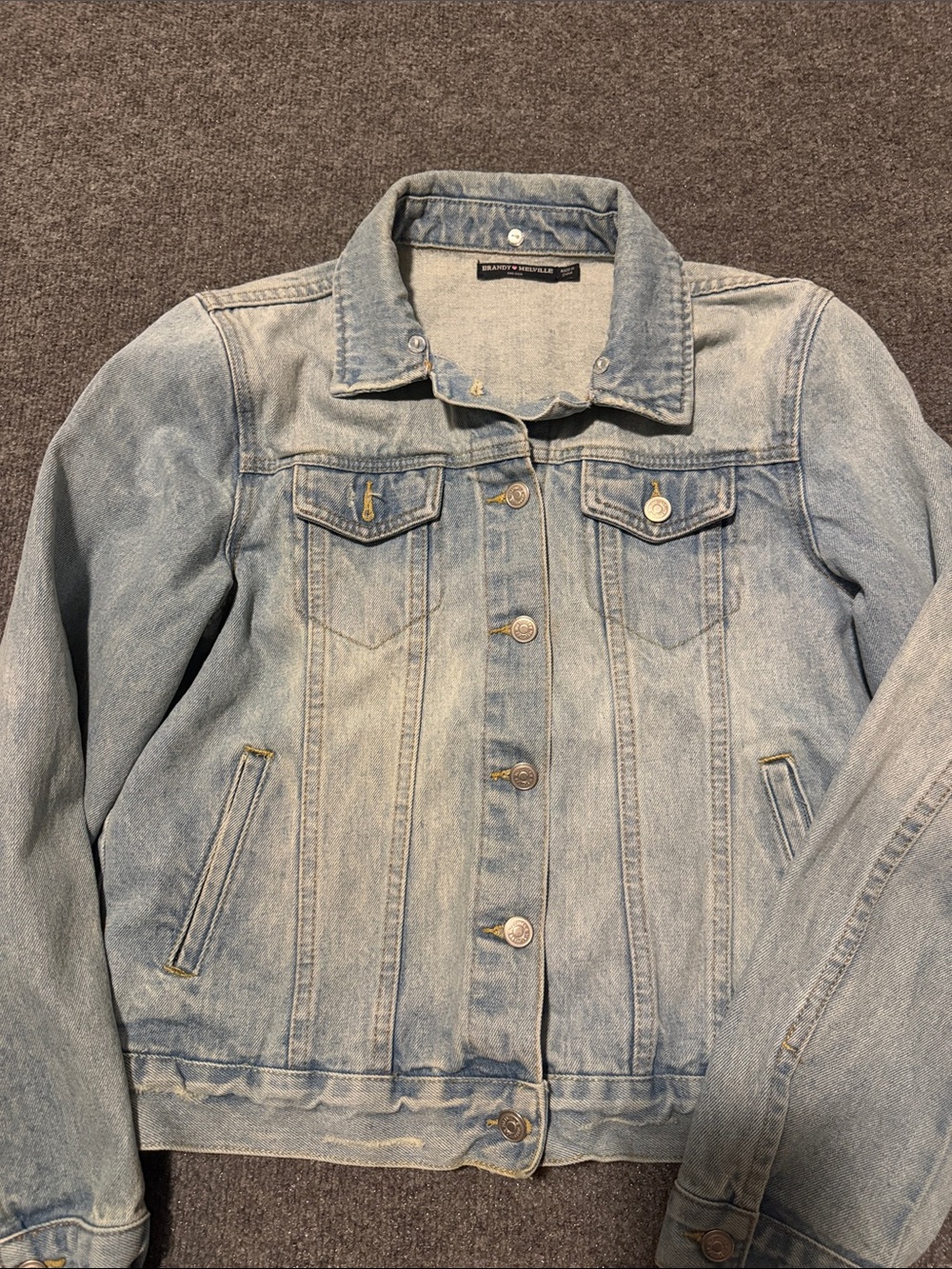 Classic Light Blue Denim Jacket - Unbranded , brandy melville
